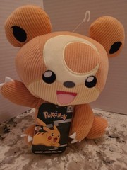 Pokemon Select Corduroy 8” Inch TEDDIURSA Plush Nintendo Game Freak NWT
