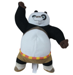 Kung Fu Panda Po Plush Stuffed Animal Toy Dreamworks Movie 2008 Nanco 8″