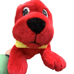 Clifford The Big Red Dog LayingJumbo Plush w/ Barking 24″ Scholastic Vtg 2000