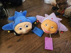 Jay Jay The Jet And Tracy Plane Plush 1999 Kidpower Toy Singing Used Condition