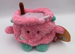 Bumbumz Halloween CHARITY Pink Cauldron 4.5″ Bum Bumz Plush GroovySpookyBumz