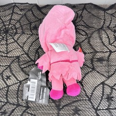 NEW CultureFly Pink Ghost Face Halloween Plush Doll