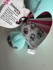 Skelanimals 6″ Quackee Duck Jakks Pacific Aqua Plush RARE