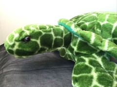 Paul E Sernau Sea Turtle Plush Stuffed Animal 16″ Realistic Ocean Sea Life Green