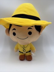Curious George Man With The Yellow Hat Plush Stuffed Toy Universal 10″