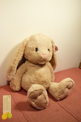 Gigglescape 18″ Jumbo Tan Bunny Stuffed Animal