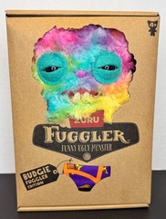 Fuggler Easter Funny Ugly Monster BUDGIE EDITION Tie-Dye Rabid Rabbit Plush #39