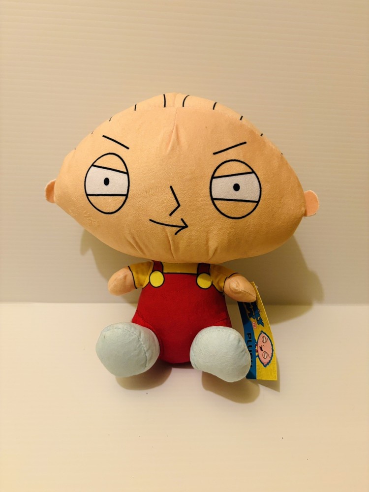 Family Guy Big Head Stewie Griffin Plush Toy Factory 7 Inch 2022 NWT