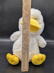 Animal Adventure 2011 Duck Plush White & Yellow 9″ L4213