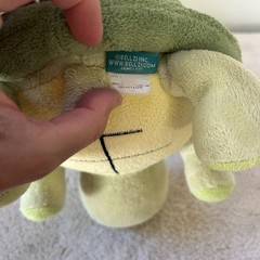 Bellzi Plush Turtle Torti the Tortoise Stuffed Animal Green 12″ Plush
