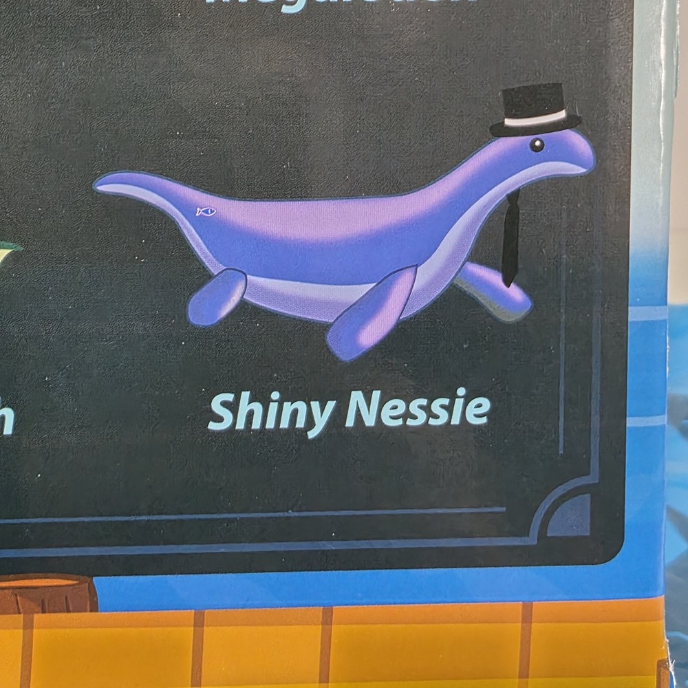 PhatMojo Fisch Deluxe Collectible Plush – 14″ Shiny Nessie w/ DLC Tag Code