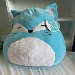 Squishmallows Blue Fox Stuffed Animal Plush Toy Pania Large 24-36in 2021