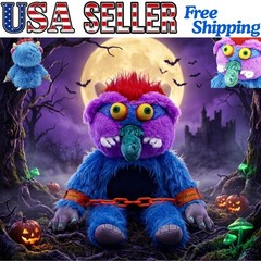 My Pet Monster Retro 80s Plush Toy 31cm Large Stuffed Stuffed Animal Gift