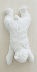 Ikea Snuttig Polar Bear Plush 30″ Jumbo Stuffed Animal Floppy Soft Baby Toy