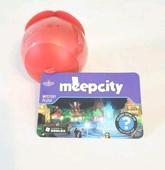 (Lot Of 4) ROBLOX Collection Meep City Blind Mystery Micro Plush + Virtual Code