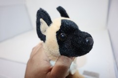 Brent 10” Belgian Malinois Douglas Plush Stuffed Animal Shepherd with Jacket