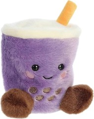 Pocket-Sized Tart Taro Boba Stuffed Toy – Sweet Addition to Any Plush Collection