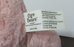 2019 Cheerbear 12″ Carebears pink bear plush TTO vintage style beanie Character