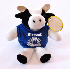 Curto Toy Tillamook Creamery Plush Cow Bull Stuffed Animal Toy Soft w/ tags