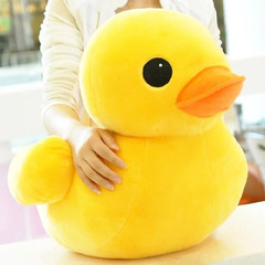 Giant Yellow Duck Plush Toy Cute Stuffed Animal Duckling Doll 8″ 12″ 20″ Plushie