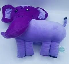 Snuggle Buddies Emotions Sensory Gen M Soft Stuffed Animal Purple Elephant