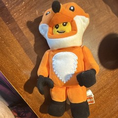 LEGO Plush Fox Costume Soft Orange/White/Black Small 2014 345260DP