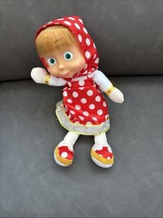 Masha and the Bear Plush Doll Toy 10”