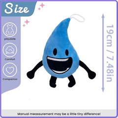 Teardrop Plush – Blue Water Drop Battle For Dream Island Toy