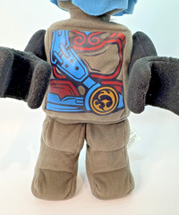 LEGO Ninjago Ninja Nya Blue & Gray 13” Plush Doll
