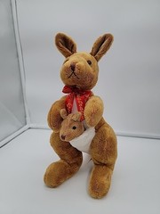 Aussie Friends Kangaroo Plush Baby Joey 12” Australia Stuffed Animal Soft Toy