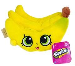 Shopkins 6″ Yellow Buncho Bananas Stuffed Plush Toy Embroidered Face (2013)
