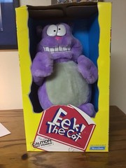 Eek The Cat Marchon Plush 14 inch Vintage 1992 In Box