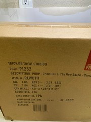 Gremlins 2 The New Batch Georg Mogwai Trick or Treat Studios NEW SEALED BOX