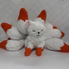 Kitsune Soft Plush Stuffed Animal Magical Japanese Fox Spirit Nine Tails