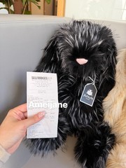 Jellycat Selfridges UK Exclusive 🖤🐰 INKLI Bunny Big Bunny+Sticker