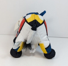 Cow Parade Plush Mooma Vintage 2000 Tags Museum of Modern Art Primary Colors