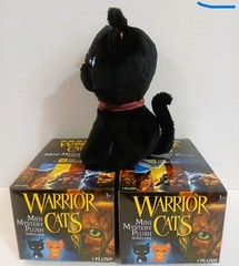 WARRIOR CATS 6″ MINI PLUSH SERIES 1 SCOURGE BLOODCLAN MEMBER
