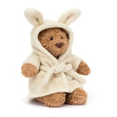 Jellycat Bathrobe Bartholomew Bear NWT-Birthday Gift Cute Toys With Dust Bag USA