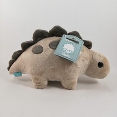Bellzi Steggi Stegosaurus Stuffed Animal Plush Toy Beige Brown with Tags