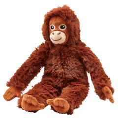 IKEA DJUNGELSKOG Mini Orangutan, 8″, Soft toy Stuffed Animal Plush