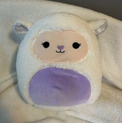 12” Squishmallows Sophie Fuzz-A-Mallows Sheep Plush
