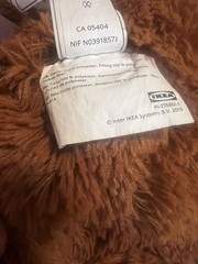 Punch From IKEA With Tags Made in Indonesia Djungleskog Orangutan Soft Toy