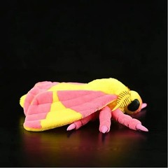 Rosy Maple Moth Insect 10 Inch Stuffed Animal Plush Toys Doll Kids Gifts