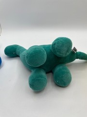 Prextex Dinosaur Dino Plush Stegosaurus Triceratops Brontosaurus 11” Blue Green