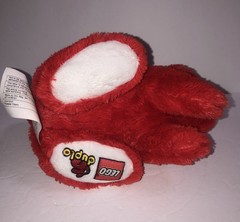 Lego Duplo Lego Plush Red Bunny Rabbit Stuffed Animal vintage 2012 NEW