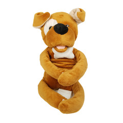 Cuddle Friends Silver One Kids Brown Dog 13″ Plush Only Stuffed Animal Toy