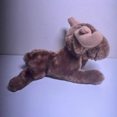 Dakin Small Plush Moose Brown Vintage 1984 Soft Stuffed Animal Toy With Tags