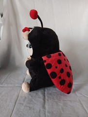 An’Best Toys Hamster Wearing Lady Bug Outfit Plush 11in Plush Stuffed Animal Toy