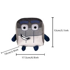 Numberblocks Plush Toy Educational Stuffed Doll Learning Gift for Kids