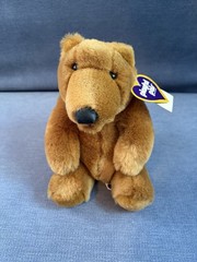 Vintage 8” Playful Pals Mervyn’s Exclusive Plush Bear NWT